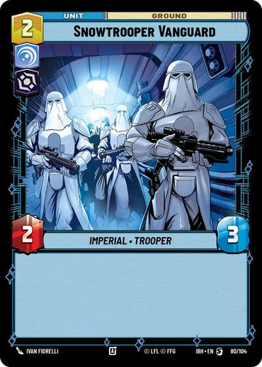 Snowtrooper Vanguard (80/104) (80/104) [Intro Battle: Hoth] (ONLINE ORDER ONLY)