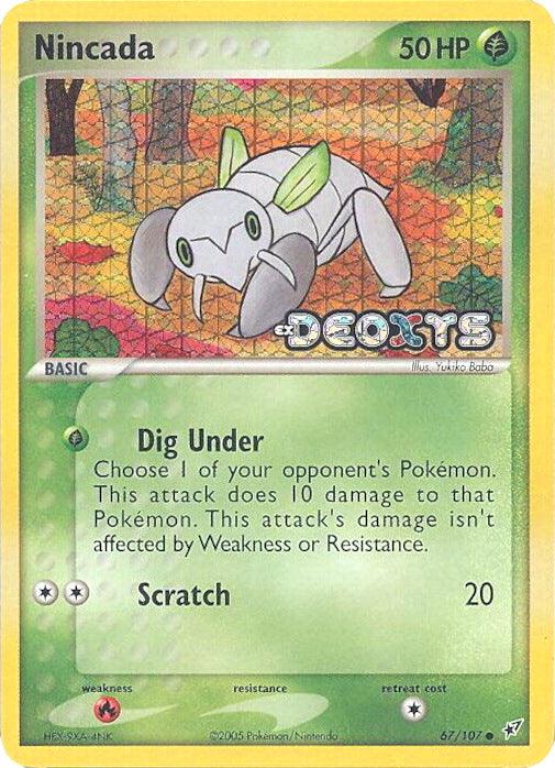 Nincada (67/107) (Stamped) [EX: Deoxys] (Online Only)