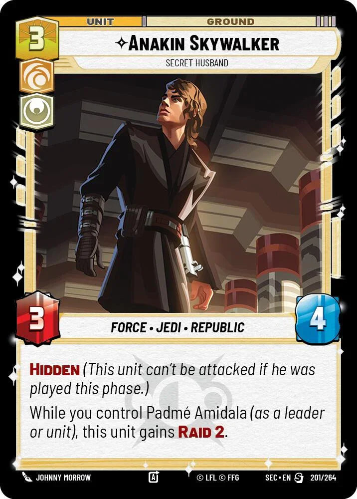 Anakin Skywalker (201/264) - Secret Husband (201/264) [Secrets of Power] (ONLINE ORDER ONLY)