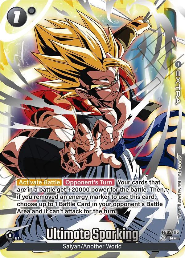 Ultimate Sparking (FB05-115) (Reprint) [Fusion World Promotion Cards] (ONLINE ORDER ONLY)