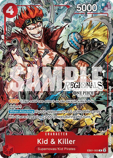Kid & Killer (Offline Regional Participation Pack 2025 Vol.2) [One Piece Promotion Cards] (ONLINE ORDER ONLY)
