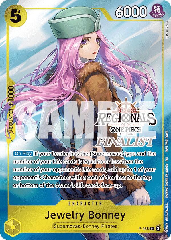 Jewelry Bonney (Offline Regional Finalist Card Set 2025 Vol.2) [One Piece Promotion Cards] (ONLINE ORDER ONLY)