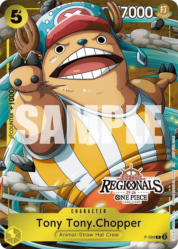 Tony Tony.Chopper (Offline Regional Participation Pack 2025 Vol.2) [One Piece Promotion Cards] (ONLINE ORDER ONLY)