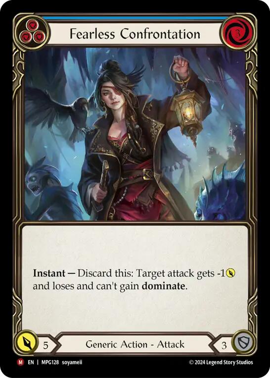 Fearless Confrontation [MPG128] (Mastery Pack Guardian)  Rainbow Foil