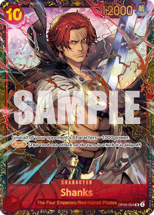 Shanks (Championship 25-26 Offline Regionals Season 2) [One Piece Promotion Cards] (ONLINE ORDER ONLY)