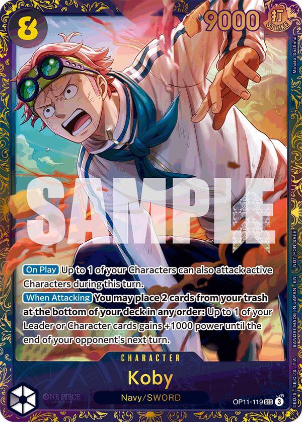 Koby (Treasure Cup August 2025) [One Piece Promotion Cards] (ONLINE ORDER ONLY)