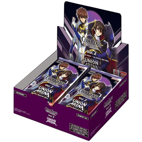 CODE GEASS: Lelouch of the Rebellion Vol.2 - Booster Box - UEX03BT: CODE GEASS: Lelouch of the Rebellion Vol.2 (UEX03BT) (ONLINE ORDER ONLY)