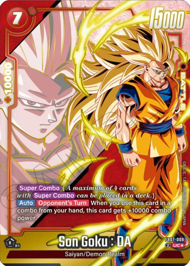 Son Goku : DA (FB07-009) (Alternate Art) [Wish For Shenron] (ONLINE ORDER ONLY)