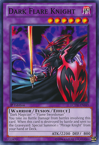 Dark Flare Knight [LCYW-EN049] Common (ONLINE ORDER ONLY)