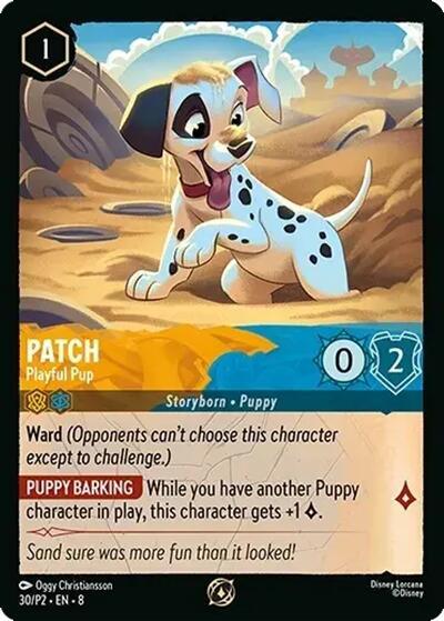 Patch - Playful Pup (30/P2) [Promo Cards] (ONLINE ORDER ONLY)