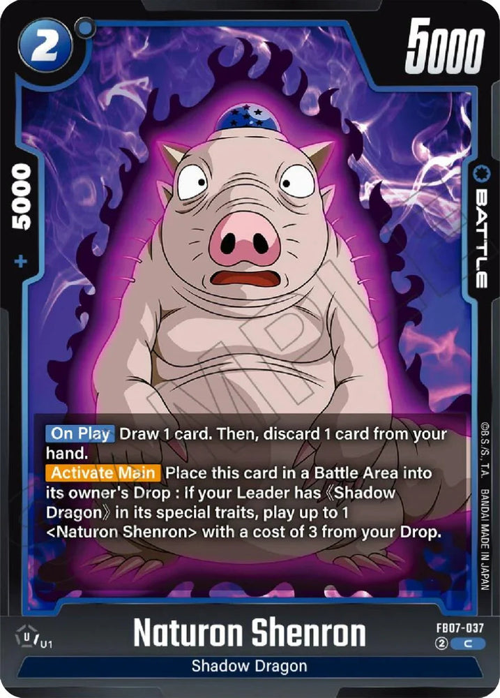 Naturon Shenron (FB07-037) [Wish For Shenron] (ONLINE ORDER ONLY)