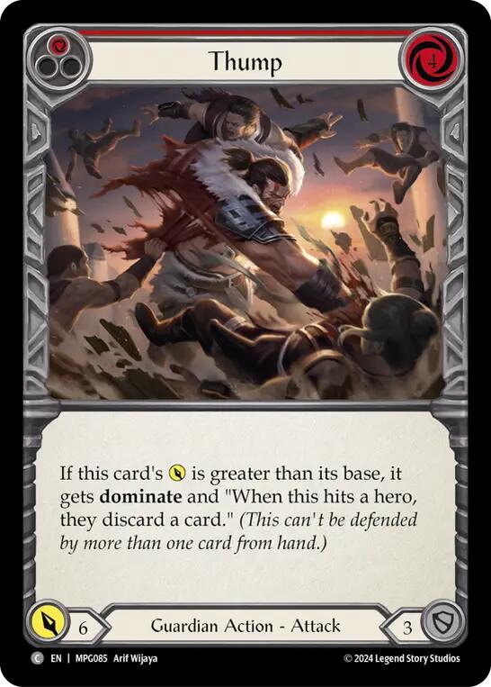 Thump (Red) [MPG085] (Mastery Pack Guardian)