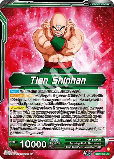 Tien Shinhan // Tien Shinhan, Return of the Mysterious Technique (BT28-056) [Prismatic Clash] (ONLINE ORDER ONLY)