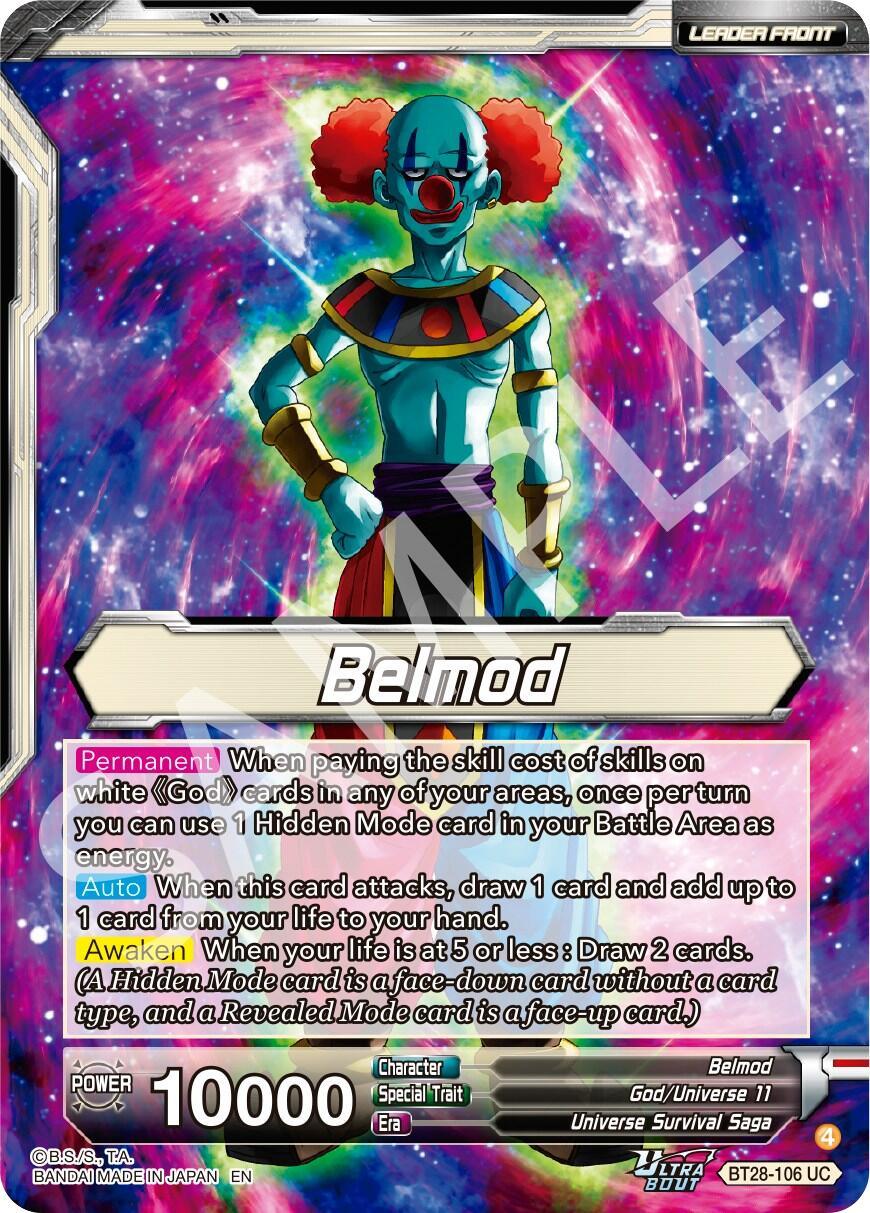 Belmod // Belmod, God of Destruction (BT28-106) [Prismatic Clash] (ONLINE ORDER ONLY)