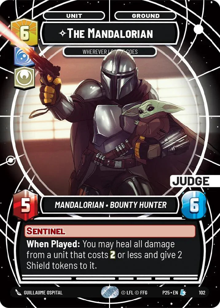 The Mandalorian (101) - Wherever I Go, He Goes (101) [Judge Promos] (ONLINE ORDER ONLY)