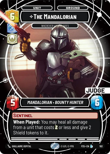 The Mandalorian (101) - Wherever I Go, He Goes (101) [Judge Promos] (ONLINE ORDER ONLY)