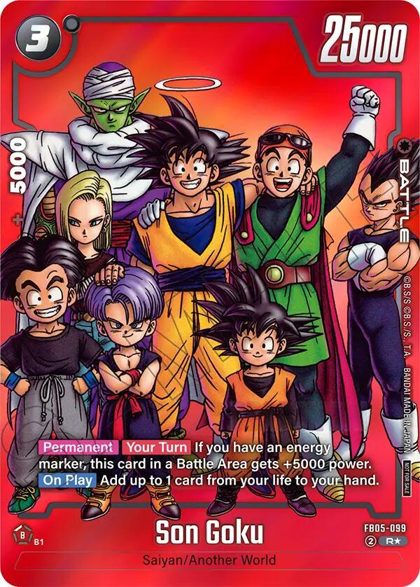 Son Goku (FB05-099) (Limited Pack MANGA Version 01) [Tournament and Championship Promos] (ONLINE ORDER ONLY)