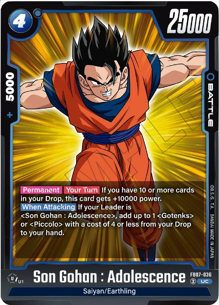 Son Gohan : Adolescence [Wish For Shenron] (ONLINE ORDER ONLY)