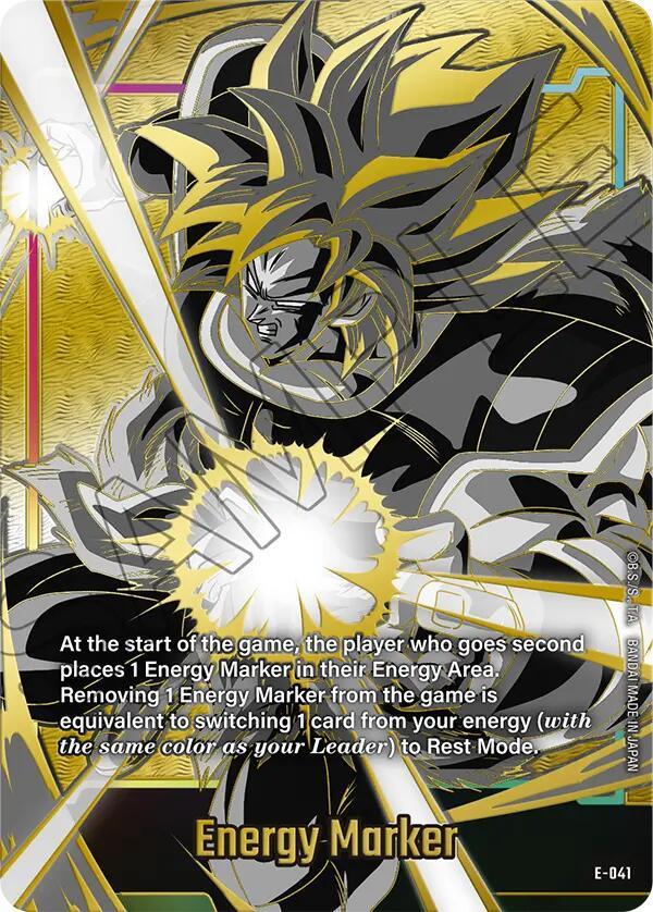 Energy Marker (E-41) (Gold) [Fusion World Energy Markers] (ONLINE ORDER ONLY)