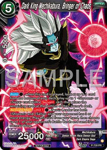 Dark King Mechikabura, Bringer of Chaos (Ultra-Bout Series Tournament Pack Vol.13) (P-709) [Tournament Promotion Cards] (ONLINE ORDER ONLY)