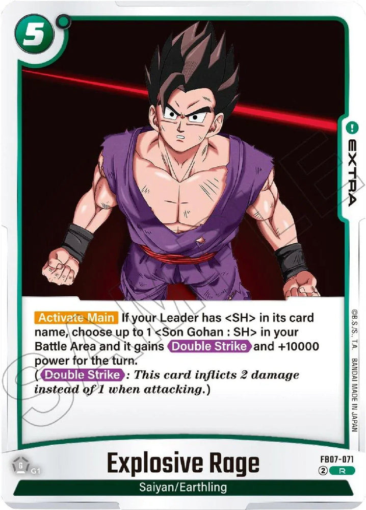 Explosive Rage [Wish For Shenron] (ONLINE ORDER ONLY)