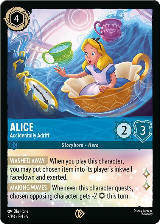 Alice - Accidentally Adrift (2/P3) [Promo Cards] (ONLINE ORDER ONLY)