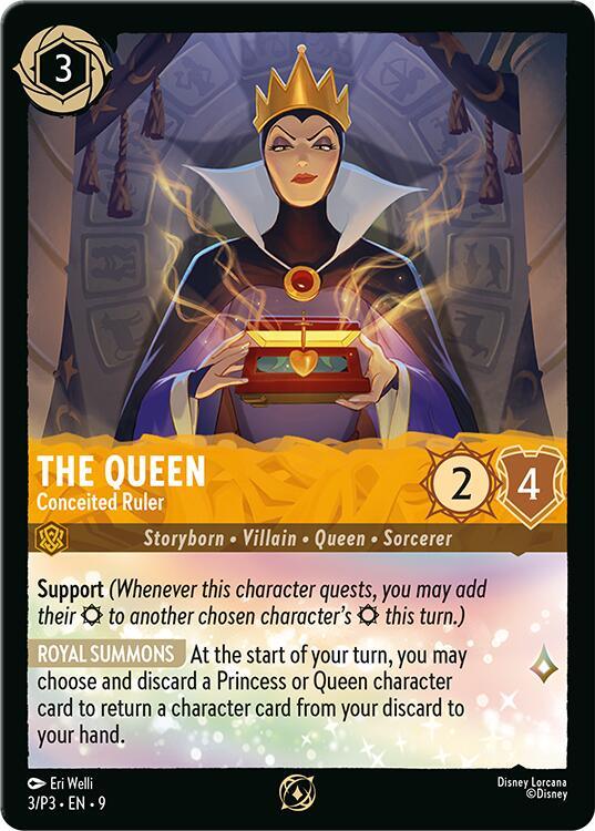 The Queen - Conceited Ruler (3/P3) [Promo Cards] (ONLINE ORDER ONLY)