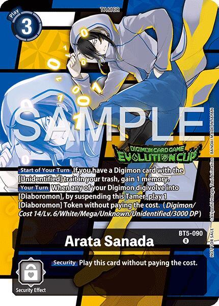Arata Sanada [BT5-090] (Evolution Cup 2025 Vol. 2) [Promotional Cards] (ONLINE ORDER ONLY)