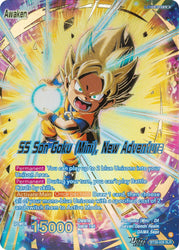 Son Goku (Mini) // SS Son Goku (Mini), New Adventure (SLR) (BT28-028) [Prismatic Clash] (ONLINE ORDER ONLY)