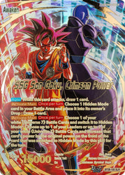 Son Goku // SSG Son Goku, Crimson Power (SLR) (BT28-105) [Prismatic Clash] (ONLINE ORDER ONLY)