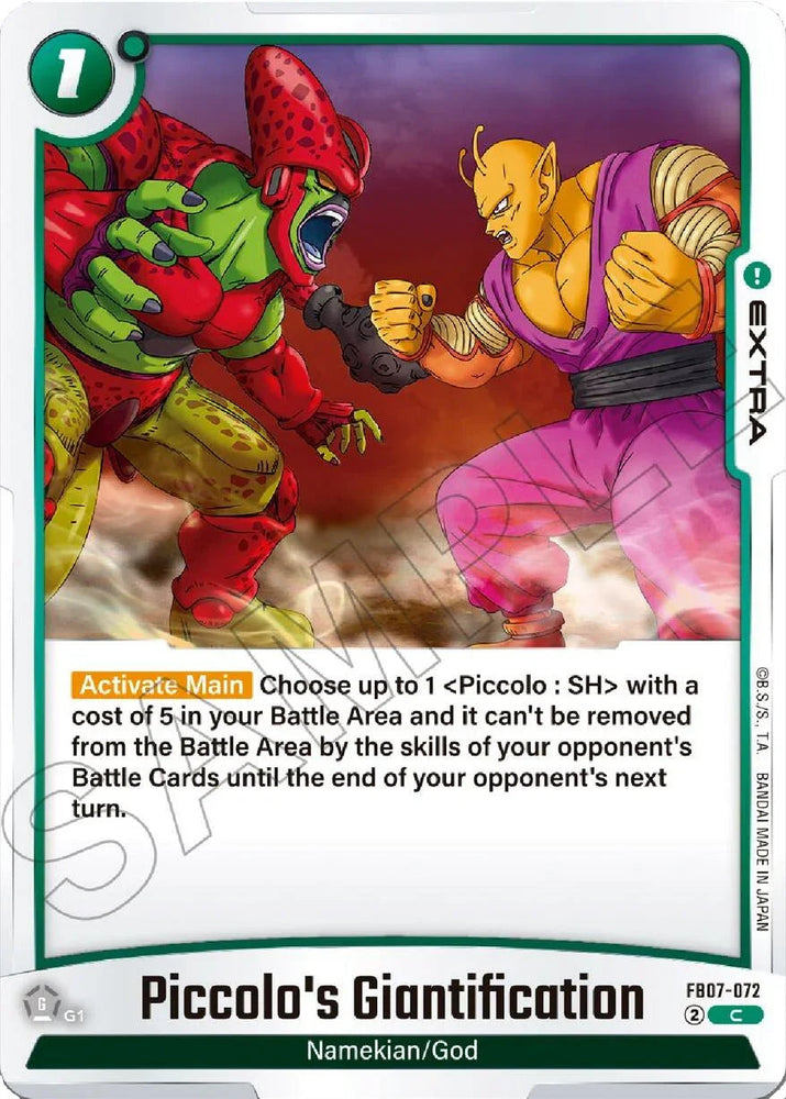 Piccolo's Giantification [Wish For Shenron] (ONLINE ORDER ONLY)