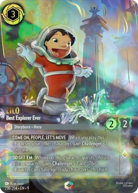 Lilo - Best Explorer Ever (Enchanted) (238/204) [Fabled] (ONLINE ORDER ONLY)