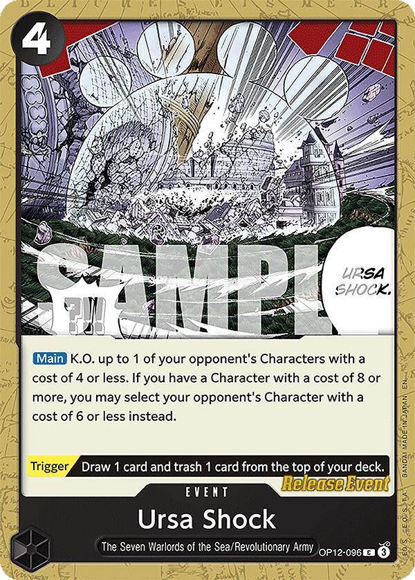 Ursa Shock [Legacy of the Master Release Event Cards] (ONLINE ORDER ONLY)