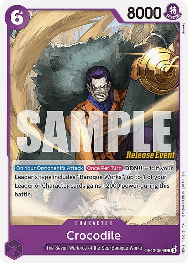 Crocodile [Legacy of the Master Release Event Cards] (ONLINE ORDER ONLY)