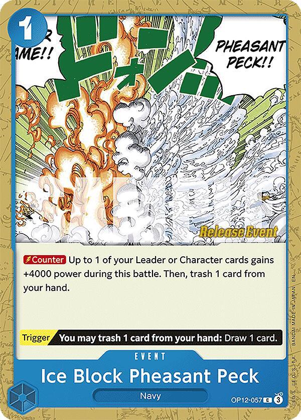 Ice Block Pheasant Peck [Legacy of the Master Release Event Cards] (ONLINE ORDER ONLY)