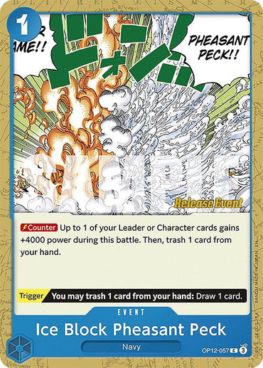 Ice Block Pheasant Peck [Legacy of the Master Release Event Cards] (ONLINE ORDER ONLY)