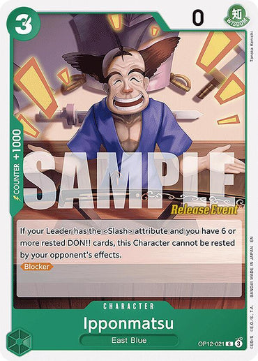 Ipponmatsu [Legacy of the Master Release Event Cards] (ONLINE ORDER ONLY)