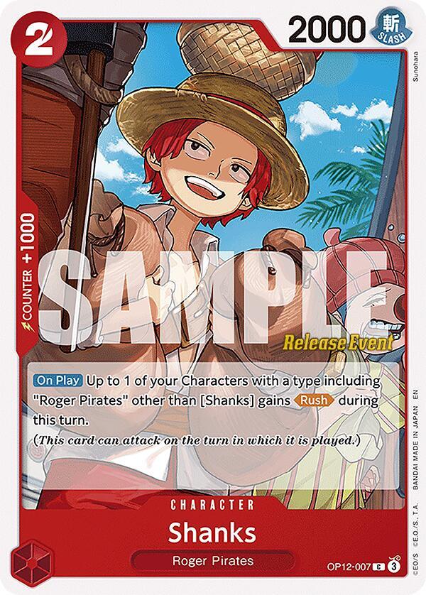 Shanks [Legacy of the Master Release Event Cards] (ONLINE ORDER ONLY)