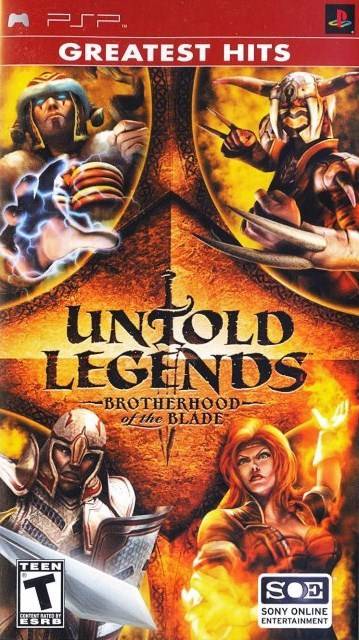 Untold Legends Brotherhood of the Blade Greatest Hits (PSP) (ONLINE ORDER ONLY)
