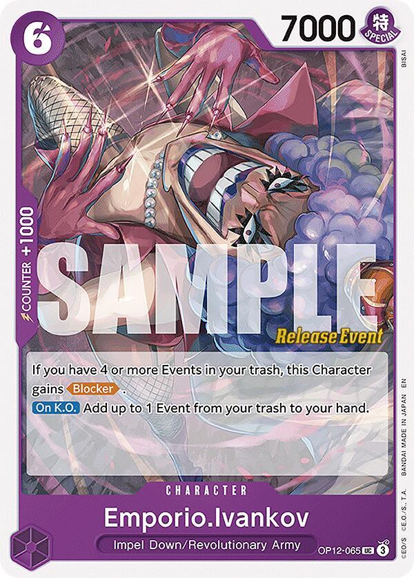 Emporio.Ivankov [Legacy of the Master Release Event Cards] (ONLINE ORDER ONLY)