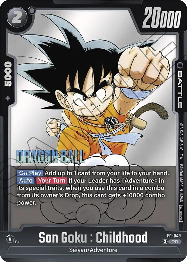 Son Goku : Childhood [Fusion World Promotion Cards] (ONLINE ORDER ONLY)