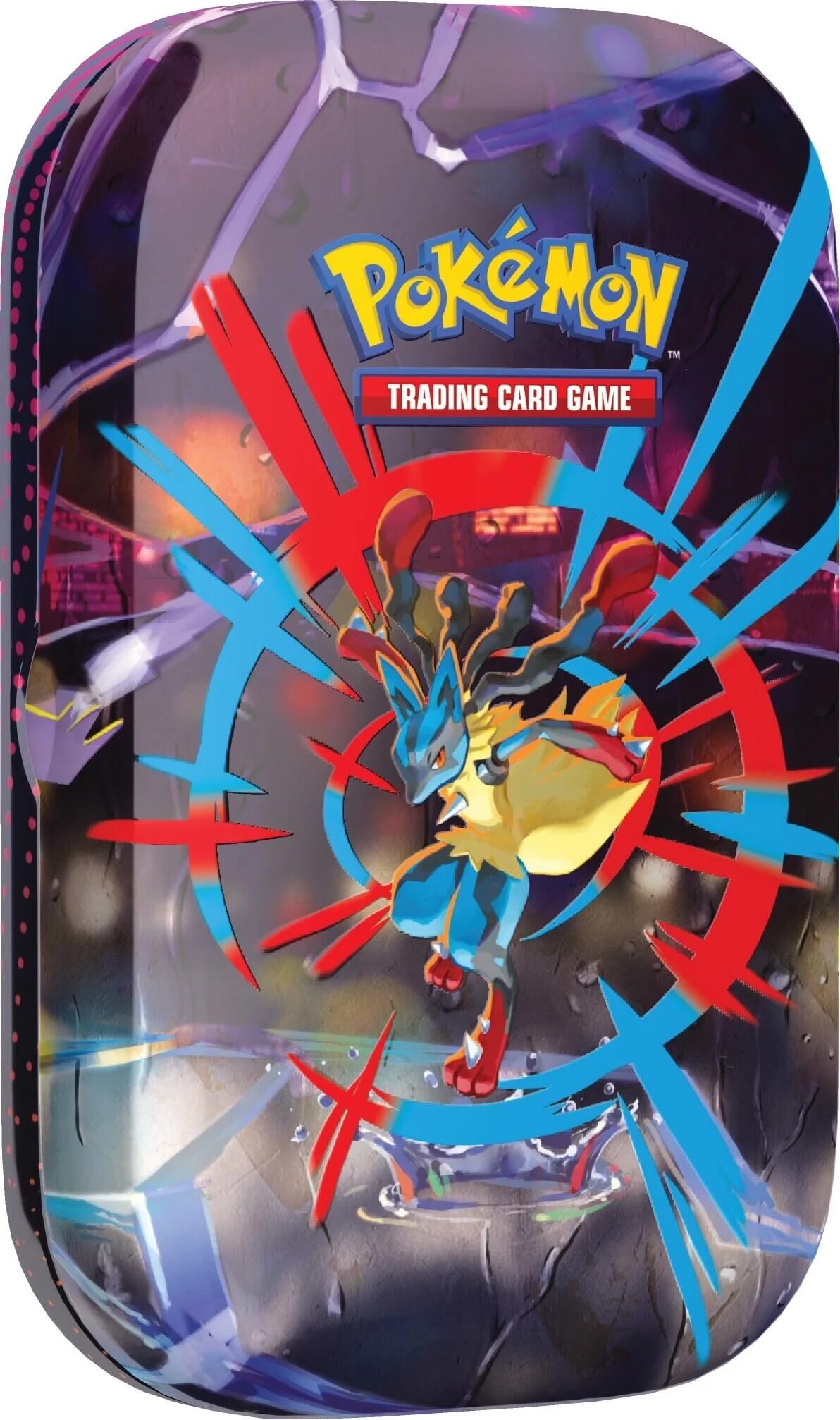 Mega Heroes Mini Tin [Mega Lucario] [MEG] (ONLINE ORDER ONLY)