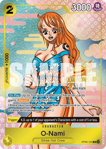 O-Nami (CS 25-26 Event Pack) [One Piece Promotion Cards] (ONLINE ORDER ONLY)