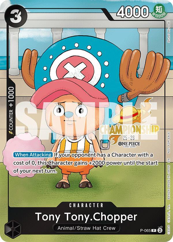 Tony Tony.Chopper (CS 25-26 Event Pack) [One Piece Promotion Cards] (ONLINE ORDER ONLY)