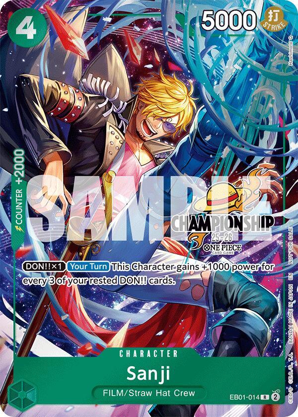 Sanji (CS 25-26 Celebration Pack) [One Piece Promotion Cards] (ONLINE ORDER ONLY)