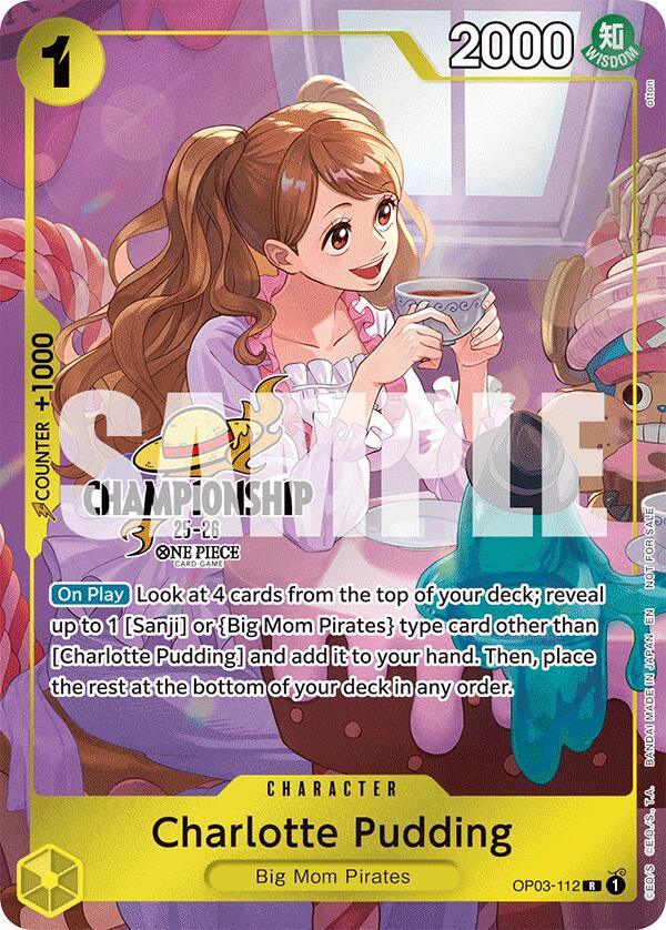 Charlotte Pudding (CS 25-26 Celebration Pack) [One Piece Promotion Cards] (ONLINE ORDER ONLY)