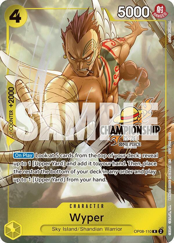 Wyper (CS 25-26 Celebration Pack) [One Piece Promotion Cards] (ONLINE ORDER ONLY)