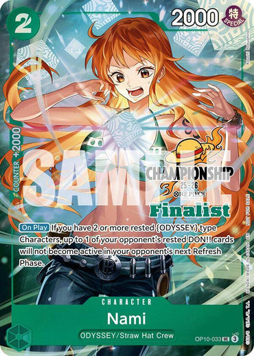 Nami (CS 25-26 Finalist Card Set 1) [One Piece Promotion Cards] (ONLINE ORDER ONLY)