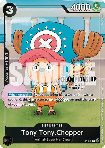 Tony Tony.Chopper (CS 25-26 Event Pack Finalist Ver.) [One Piece Promotion Cards] (ONLINE ORDER ONLY)