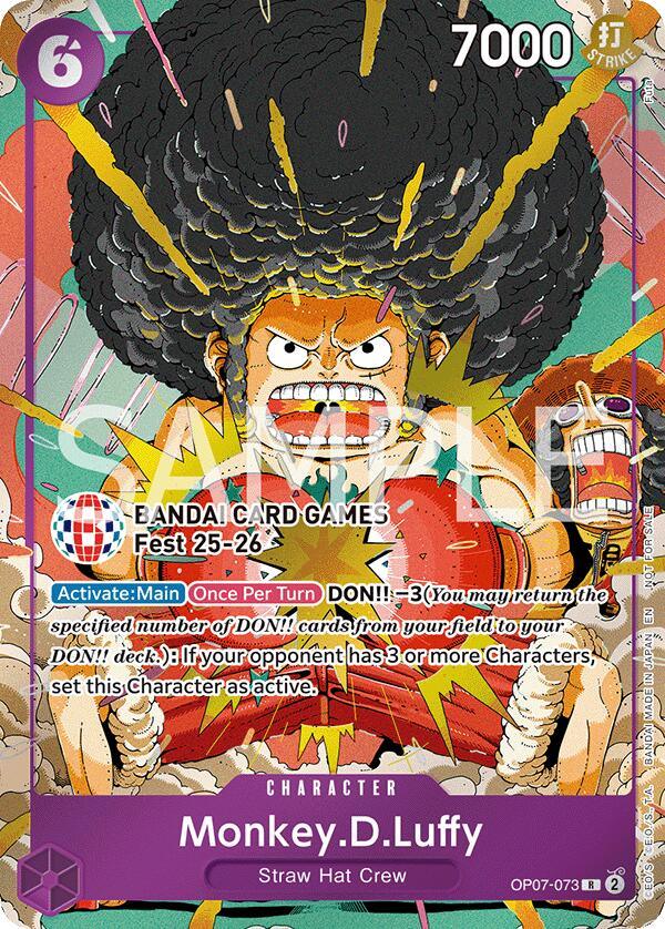 Monkey.D.Luffy (BANDAI Card Games Fest 25-26) [One Piece Promotion Cards] (ONLINE ORDER ONLY)